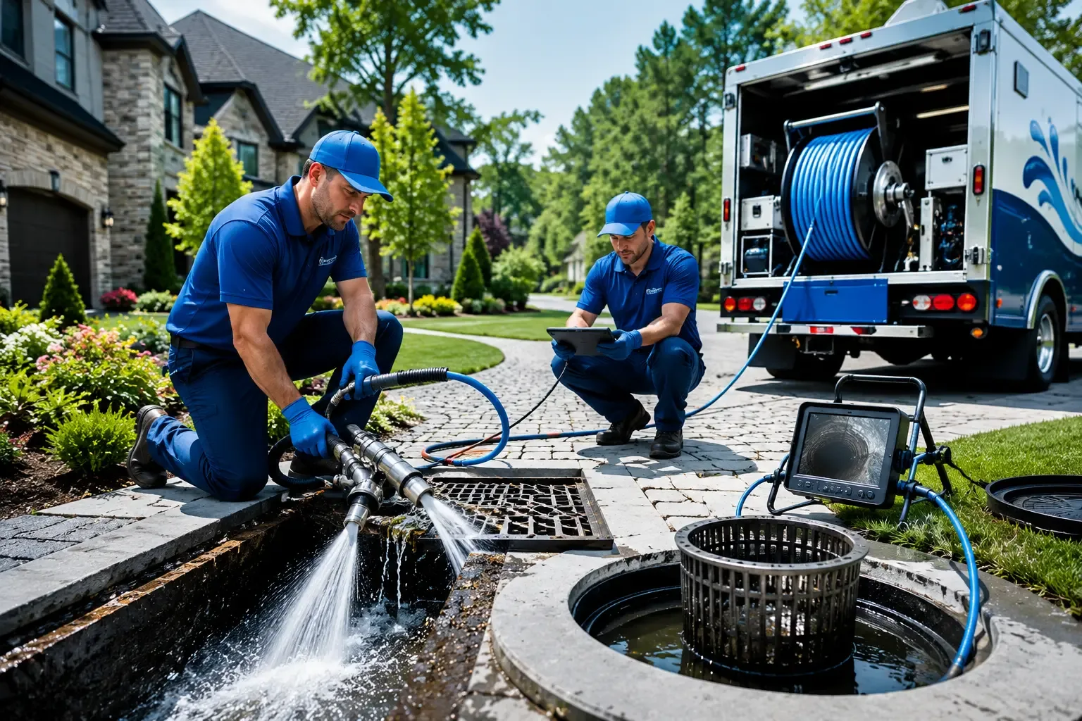 Local outdoor drain cleaning professionals in Schwertner, TX
