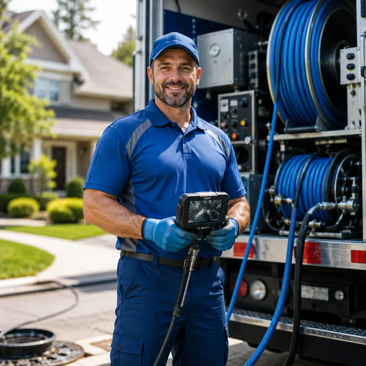 Local outdoor drain cleaning specialists in Schwertner, TX